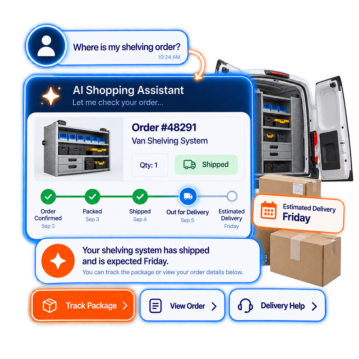 Order Status & Package Tracking preview